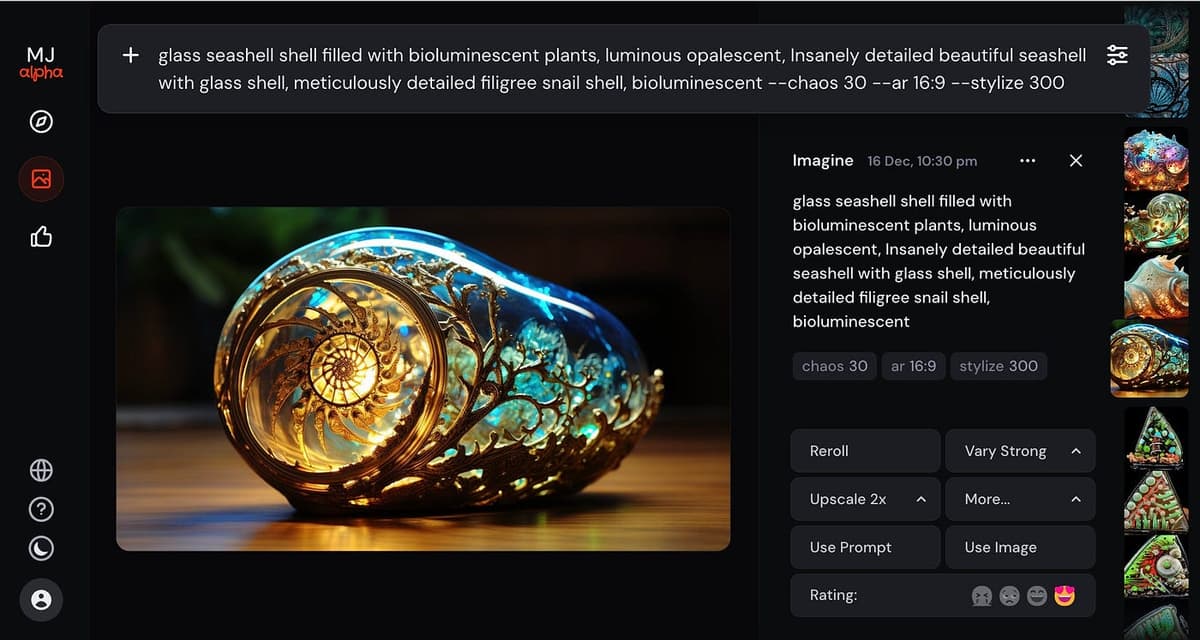 Midjourney screenshot 2